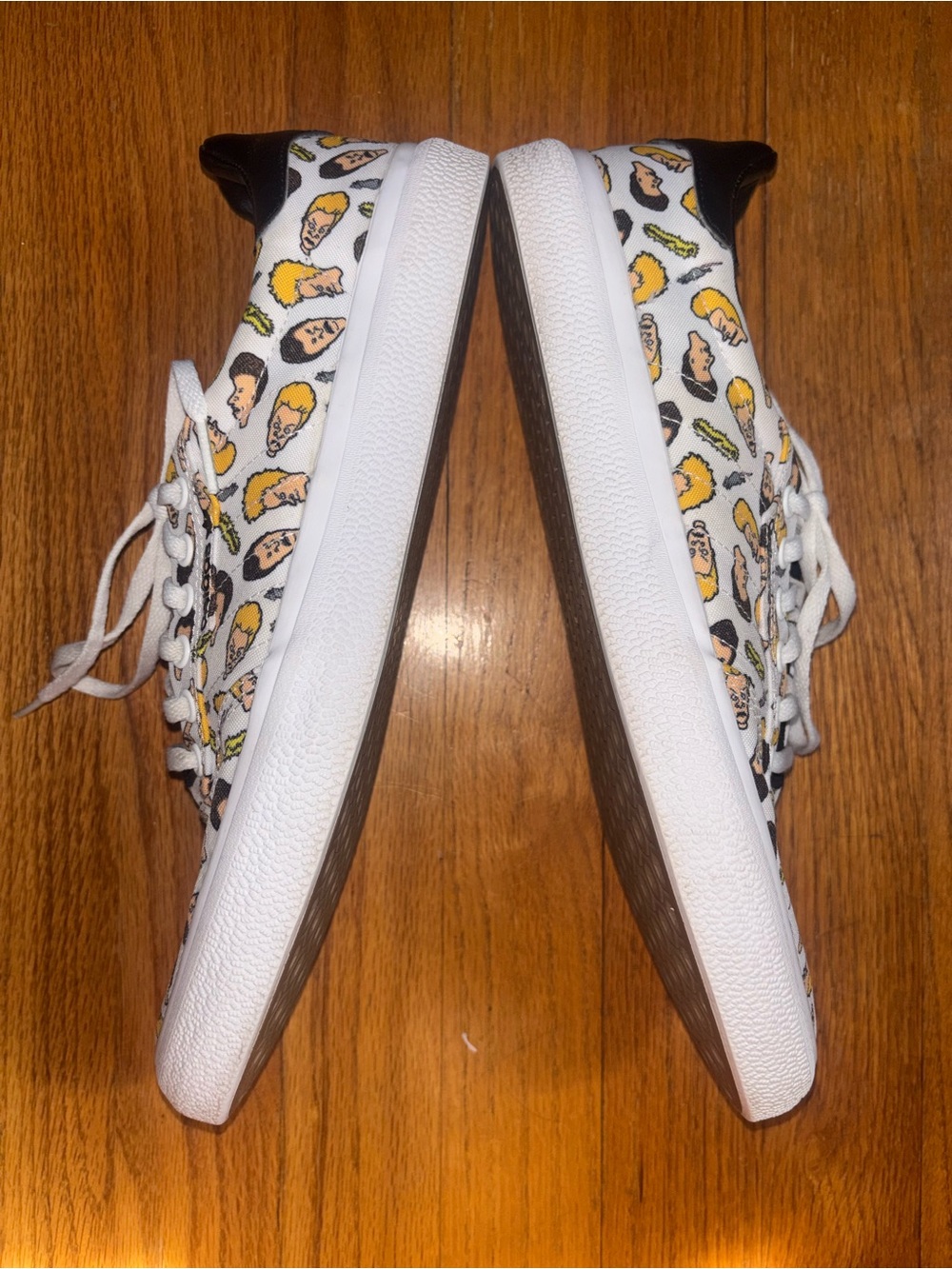 Beavis and Butthead x adidas 3MC Vulc 'Cloud White' - Men’s 11 -LIMITED EDITION - Picture 4 of 10
